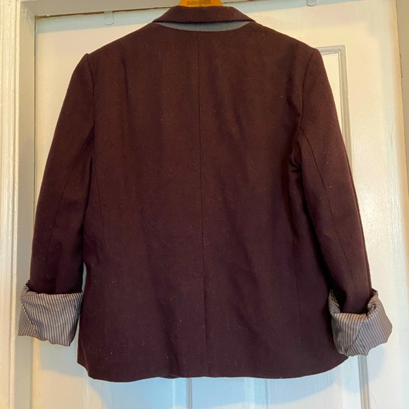 GAP Burgundy Blazer - Picture 2 of 2